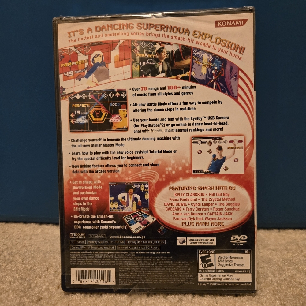 Dance Dance Revolution Supernova PS2 - Picture 2 of 2